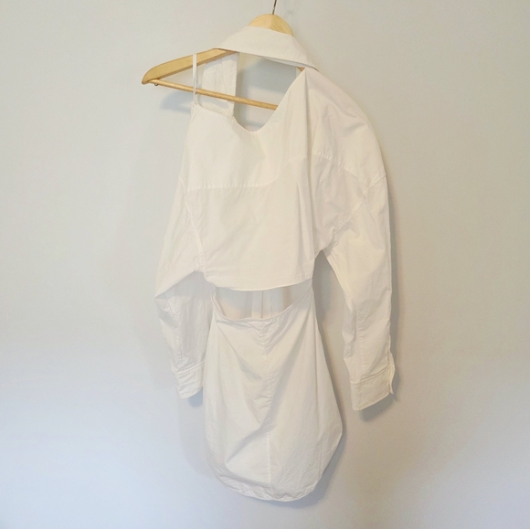 T by Alexander Wang White Shirt Dress - Picture 8 of 11